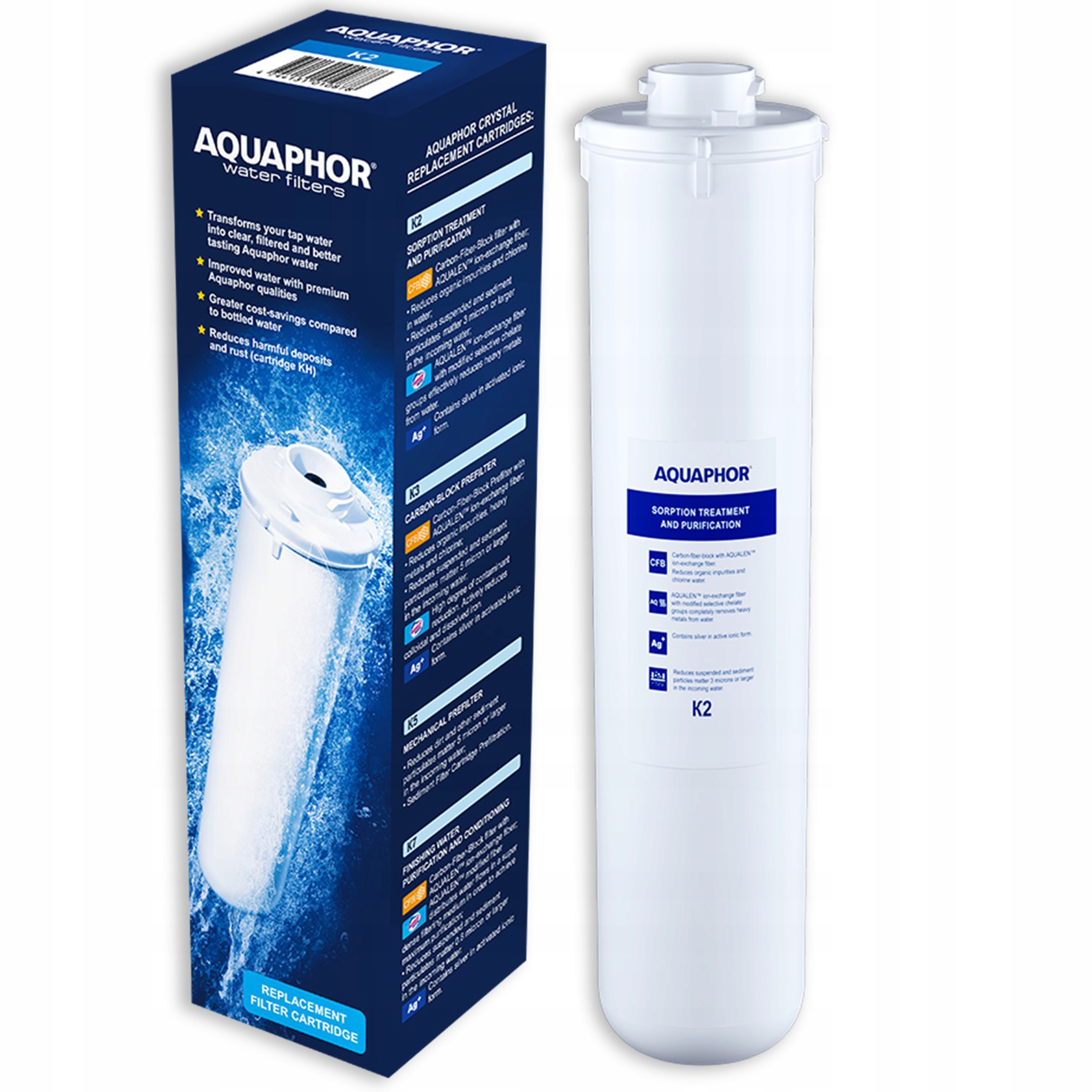 

K2 Węglowy Wkład Do Filtra Aquaphor Morion Osmoza