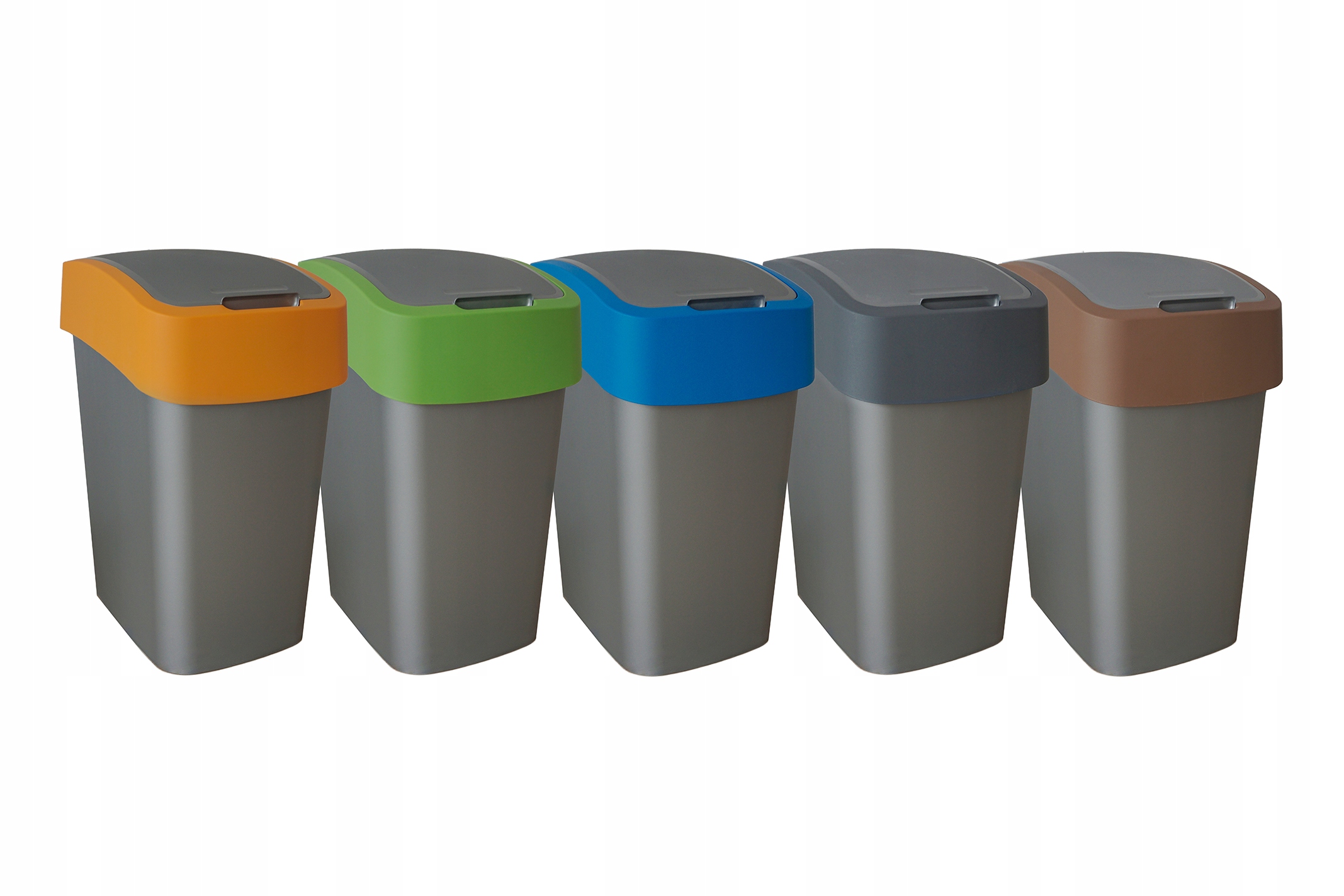 

Zestaw koszy do segregacji odpadów Curver 5x50L