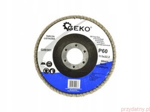 

Geko Tarcza Listkowa Lamelkowa 115mm P 60