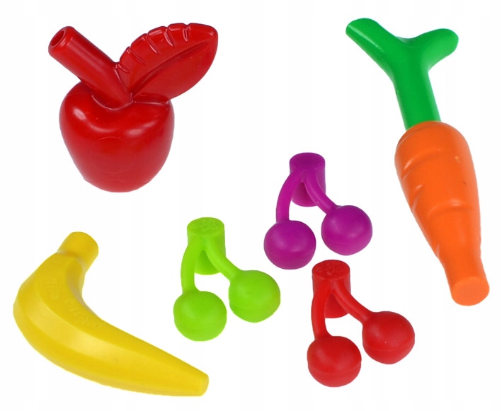 

Lego jedzenie owoce wiśnia banan jabłko marchew