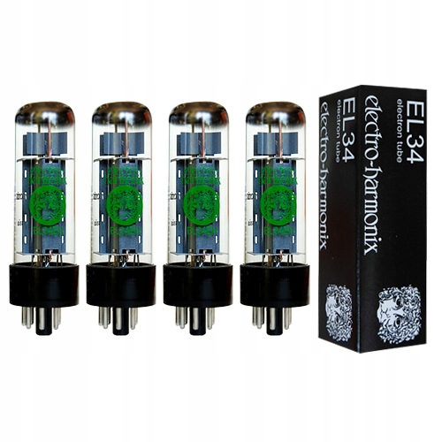 EL34 Eh Electro-Harmonix 4 ks vybraná štvorka