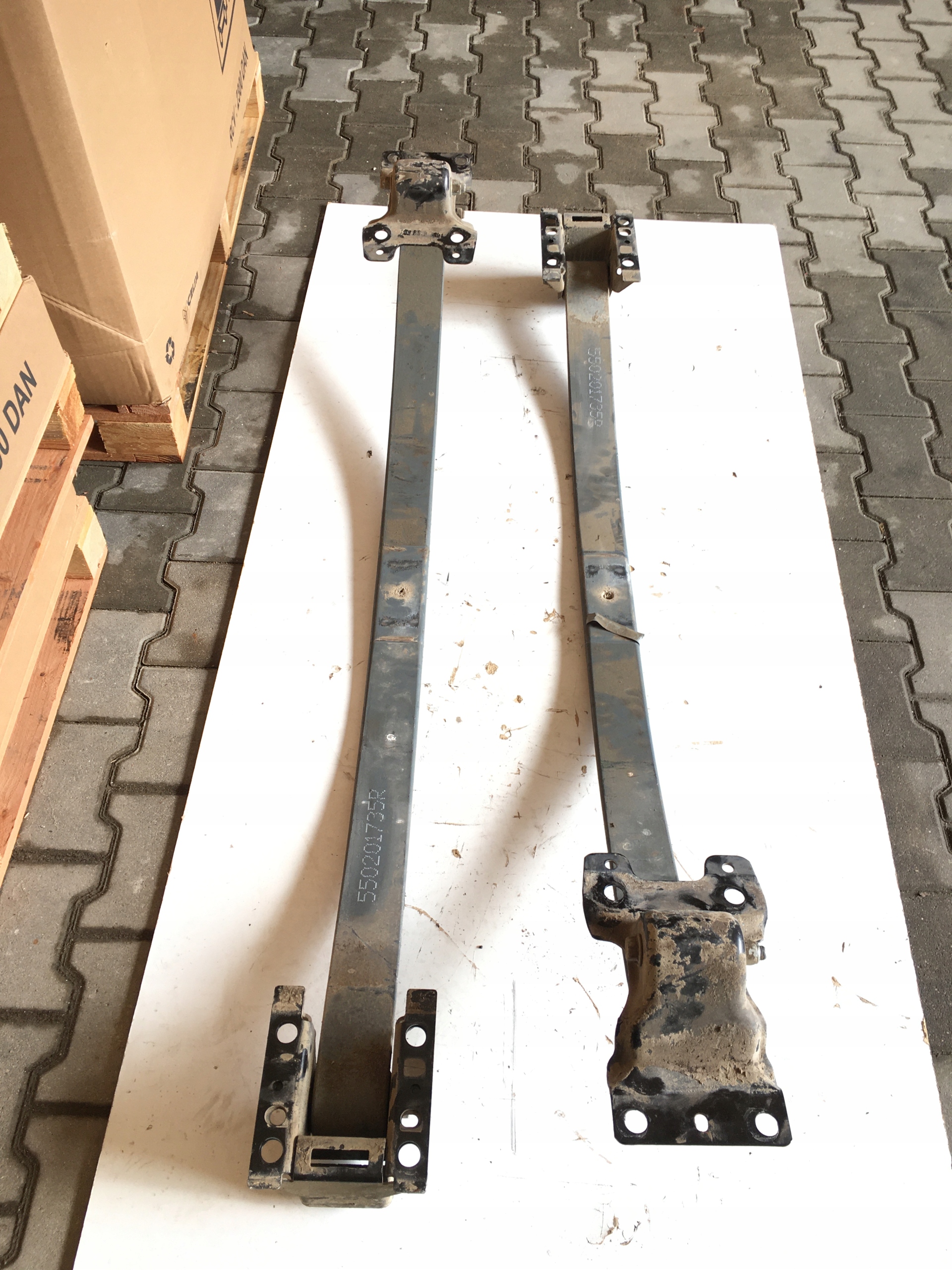 РЕССОРЫ ПЕРА ЗАДНИЕ MASTER III MOVANO 550201735R