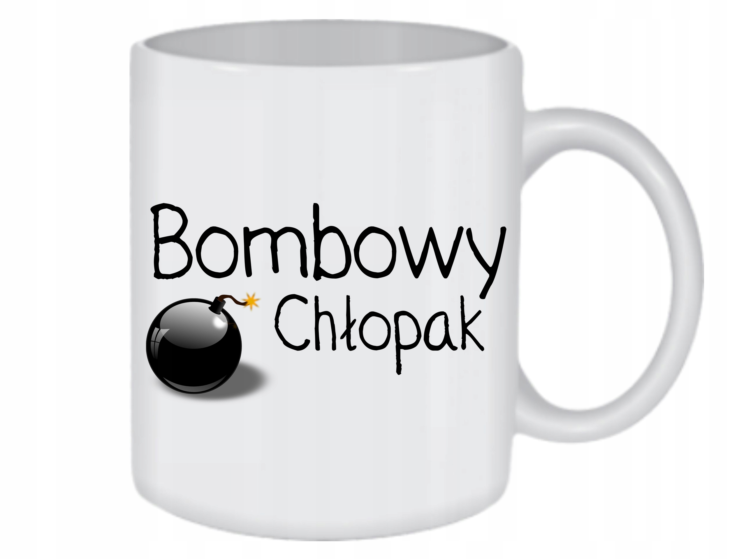 

Kubek 300ml na dzień chłopaka - Bombowy Chłopak
