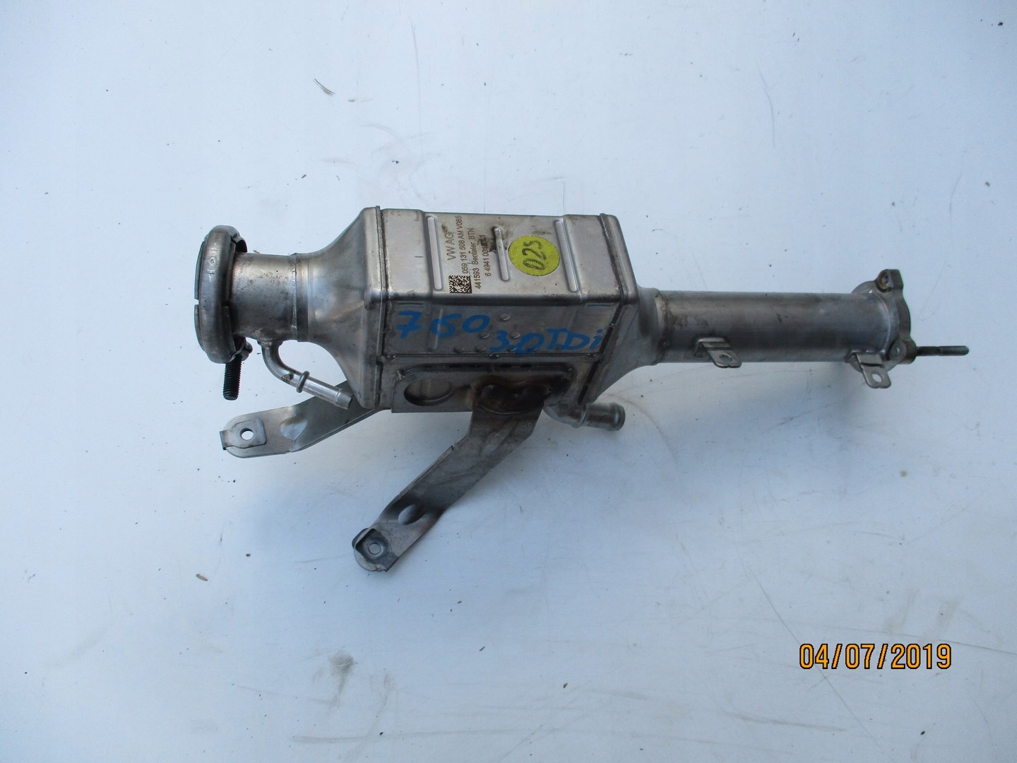 ABGASKUEHLER AGR VW TOUAREG 3 III 760 059131508AM