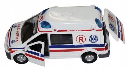 

Karetka Pogotowia - metalowy van Ambulans - dźwięk