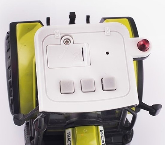 DUŻY TRAKTOR Z PRZYCZEPĄ ŚWIATŁO I DŹWIĘK FARMER Model traktor