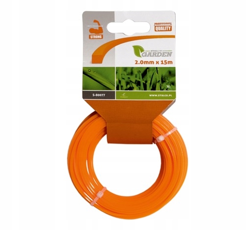 

Żyłka Do Kosy Tnąca Podkaszarka 2,0mm*15m Garden
