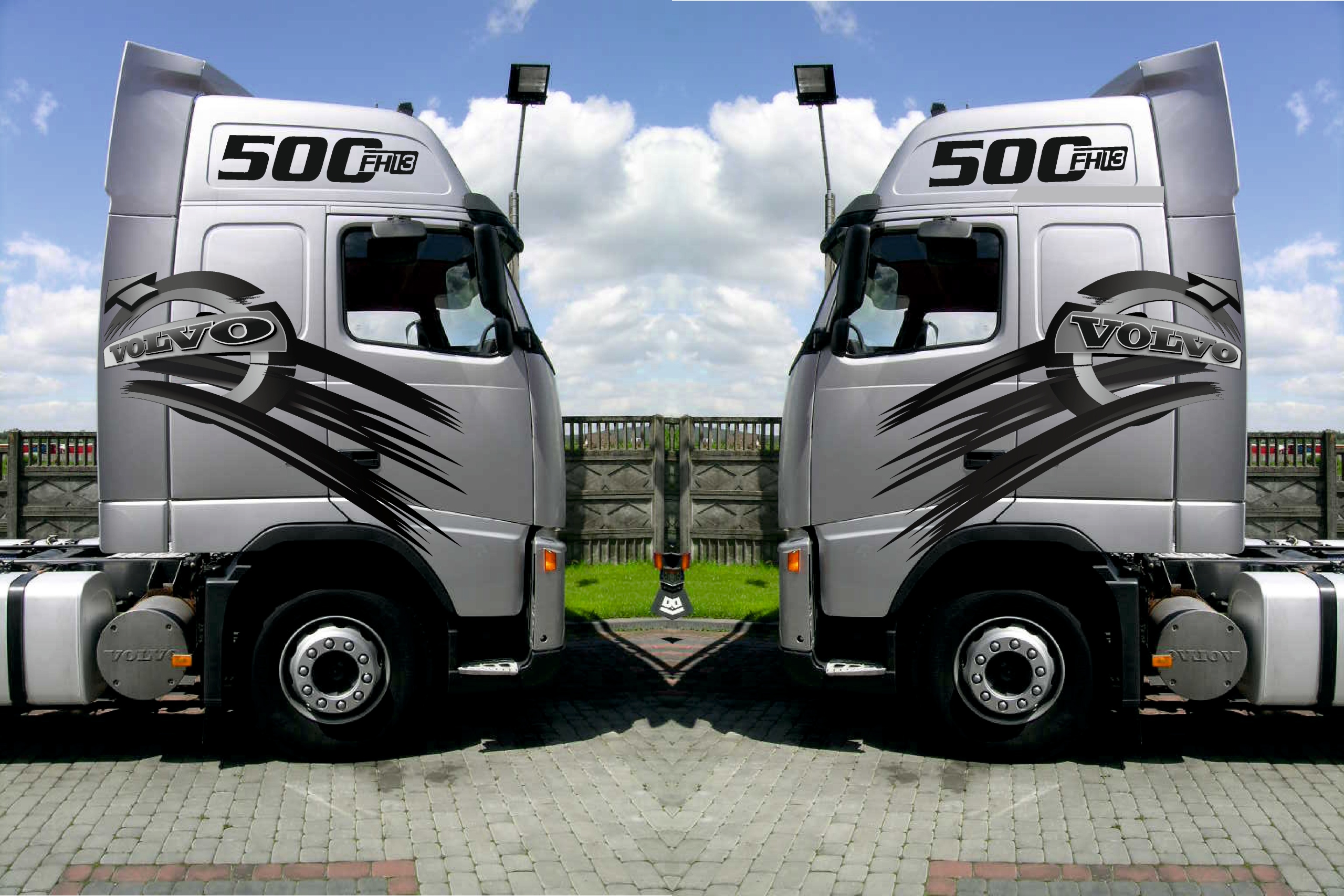 НАКЛЕЙКИ НАКЛЕЙКА НЕЧЕТКИЙ ЛОГОТИП VOLVO FH 12 13 16