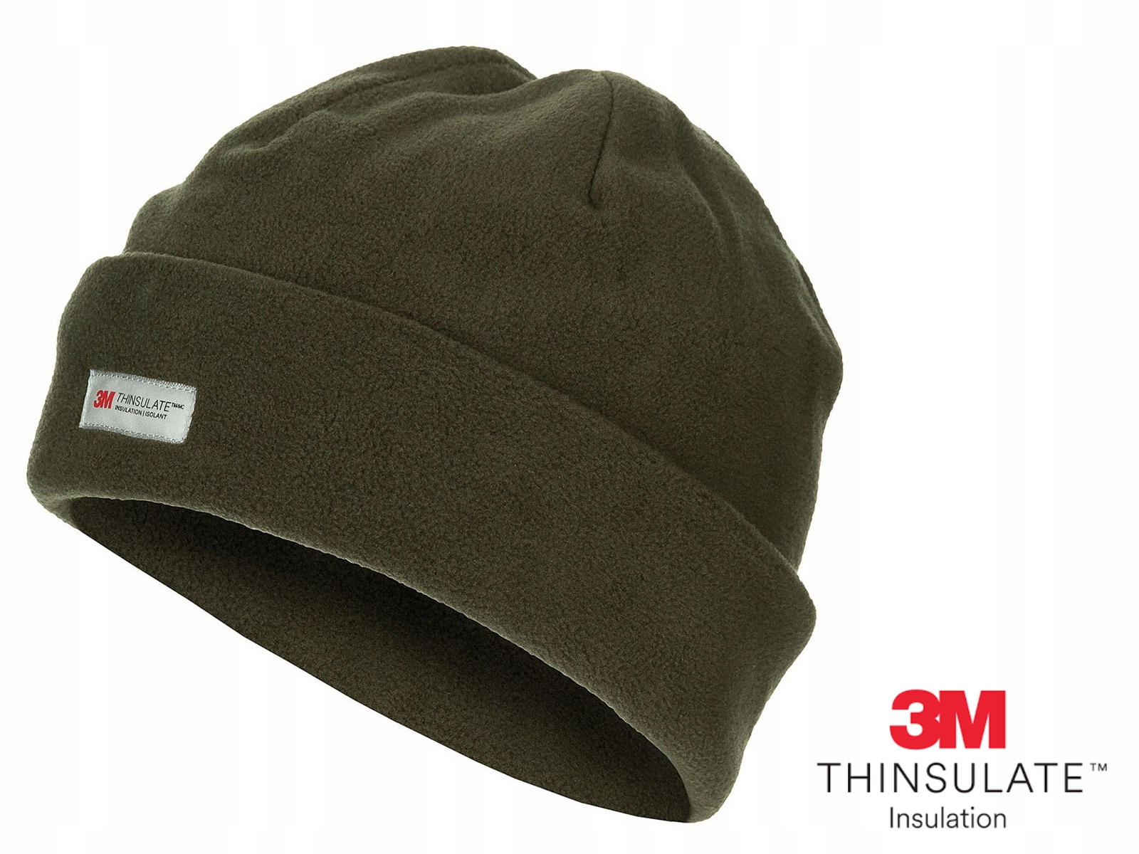 CZAPKA 3M Thinsulate oliwkowa polarowa Kod producenta 10853B