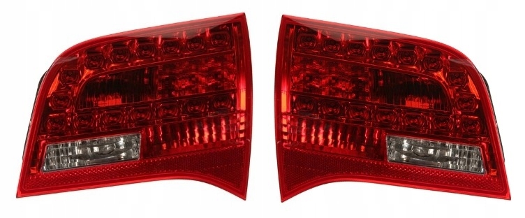 AUDI A6 C6 2004-2008 LAMPY TYLNE WEWNĘTRZNE W KLAPĘ LED LEWA PRAWA KOMBI