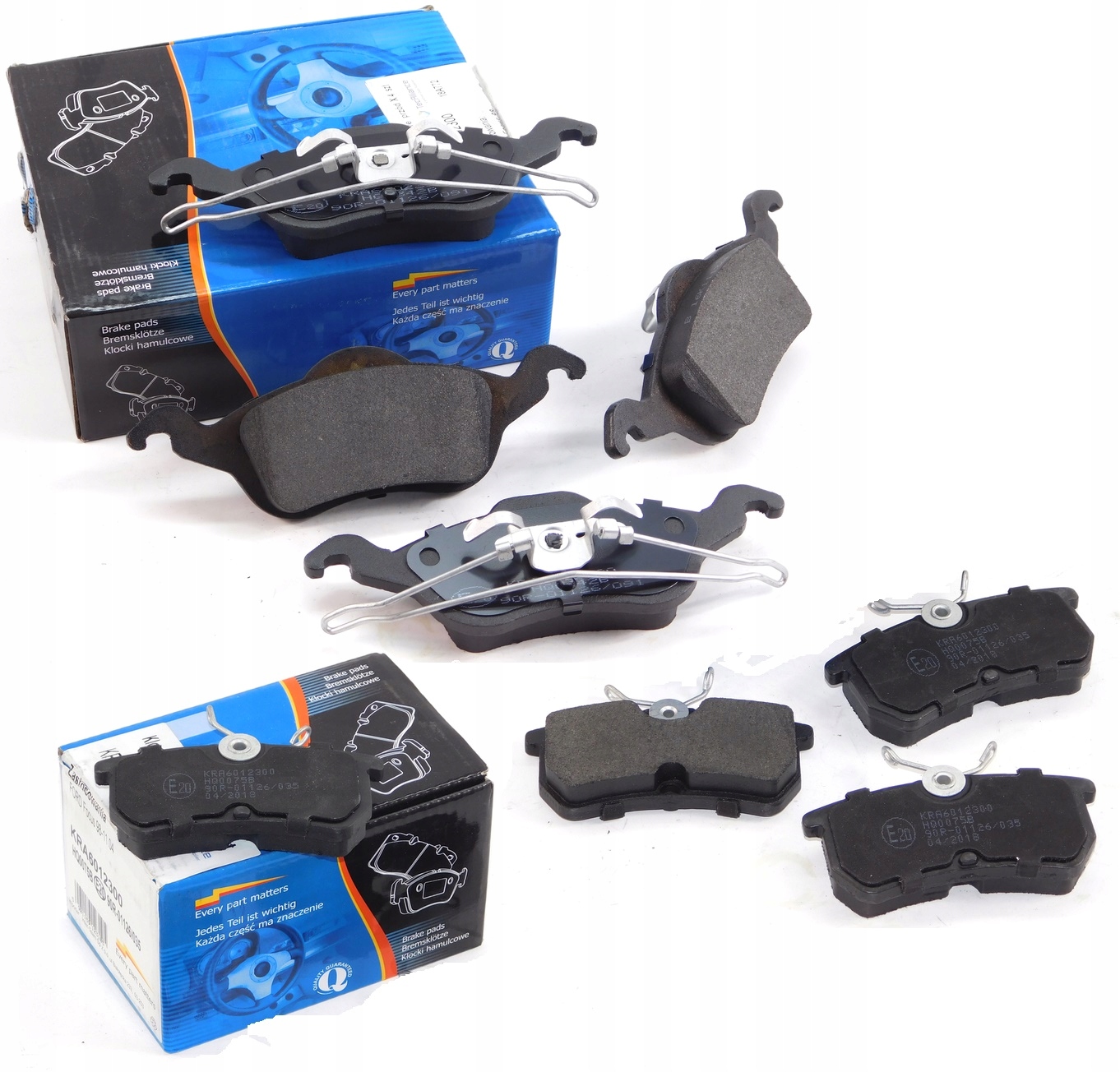 6002300 - Колодки передні + задні для FORD Focus і mk1 1998-2004