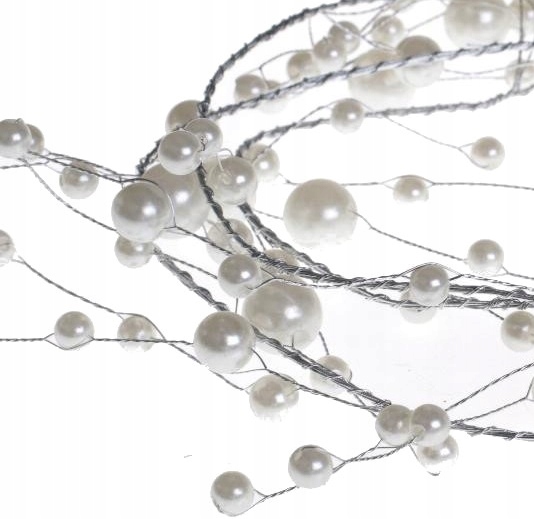 

girlanda z pereł Dekoracja ponadczasowa