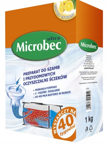 

Bros Microbec Bakterie Do Szamba 1KG
