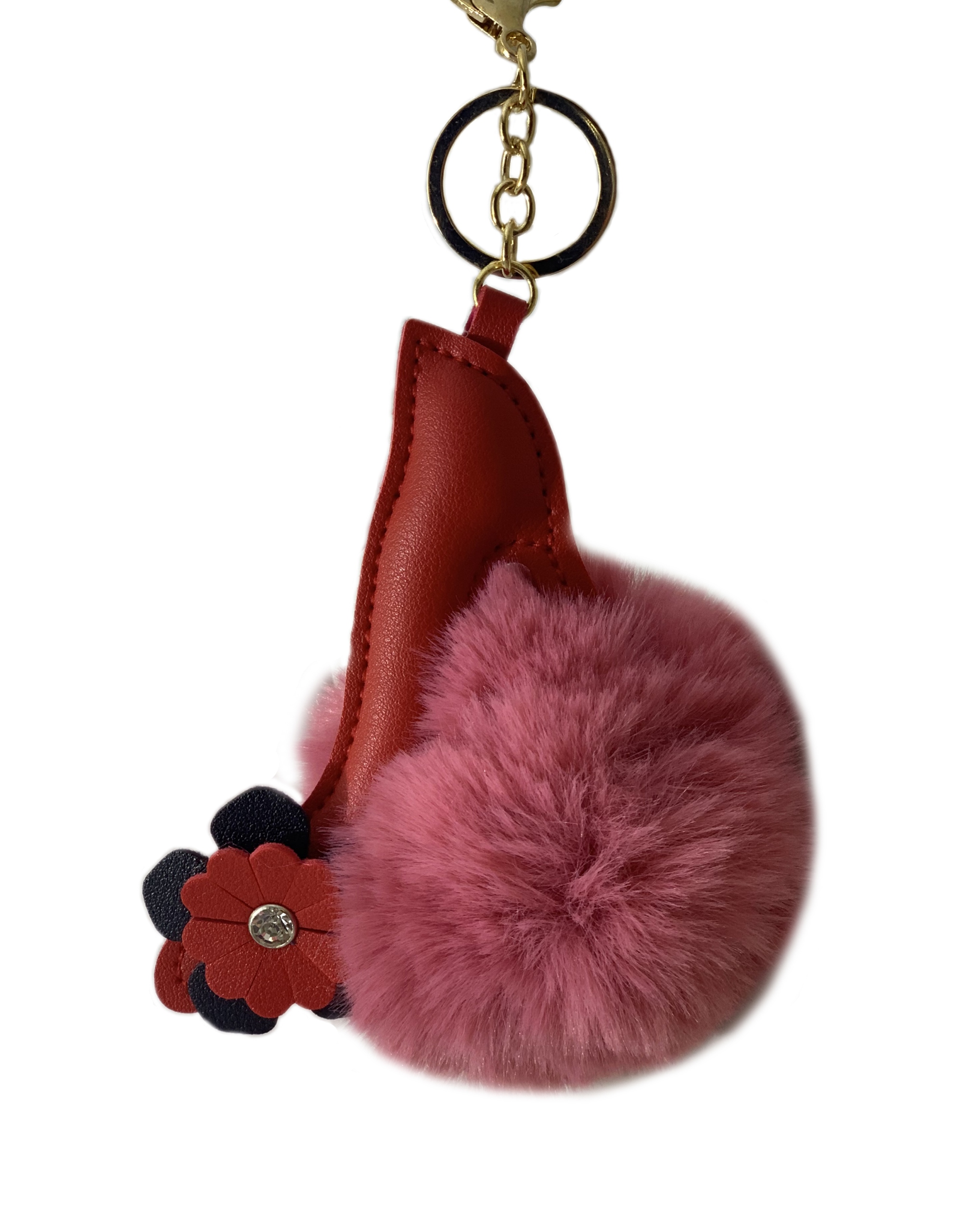 

Brelok Pompon But Zawieszka Keychain Futerko