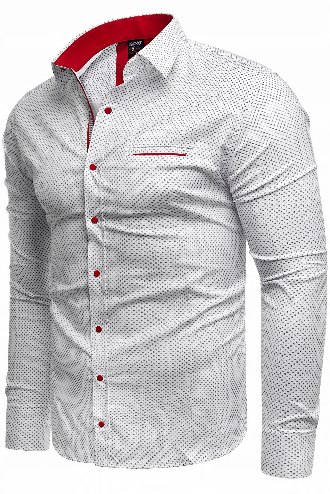 

4XL - Koszula Męska_km 356_SLIM-FIT