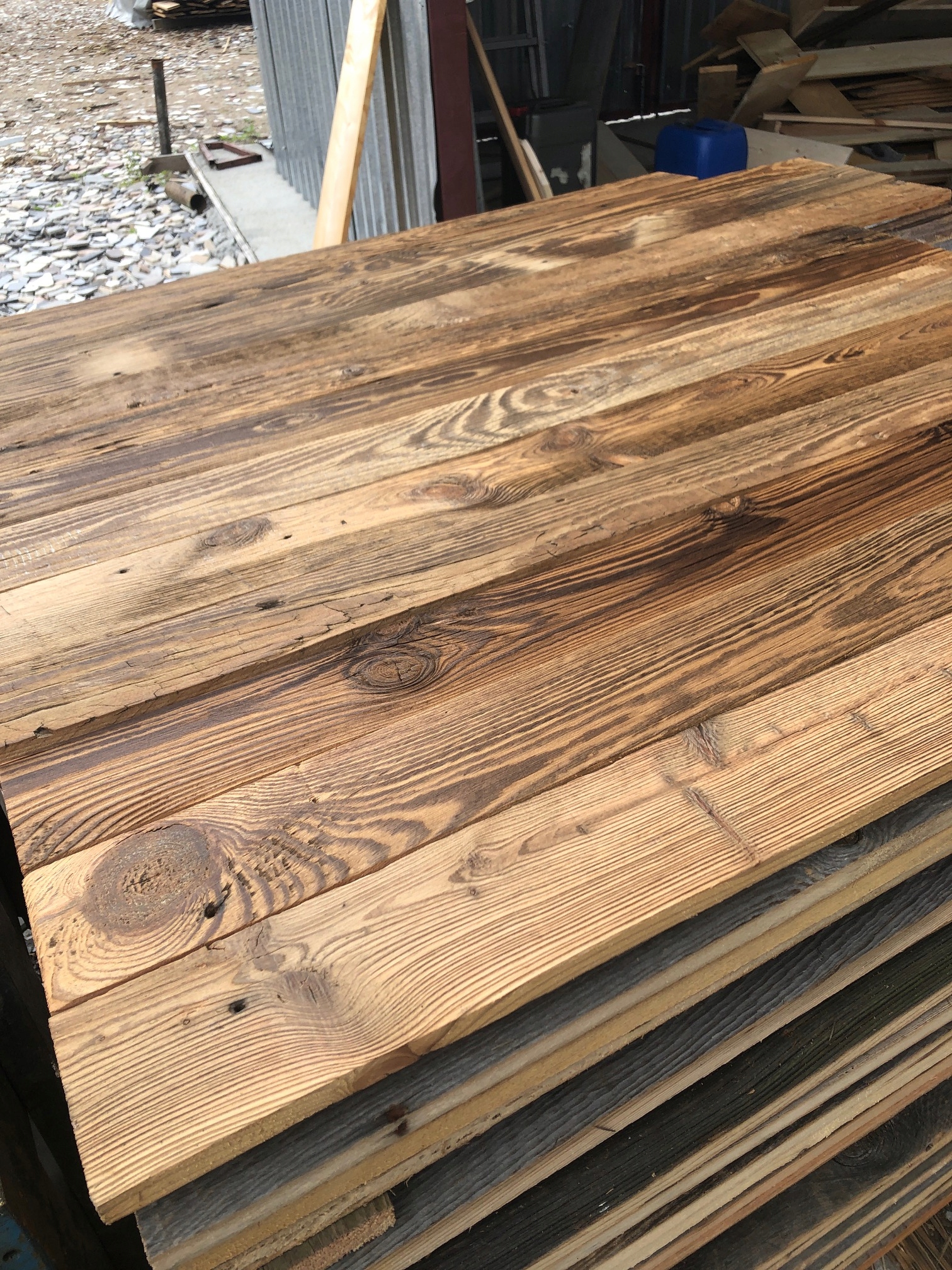 Stare deski ze stodół 100 - 150 cm.