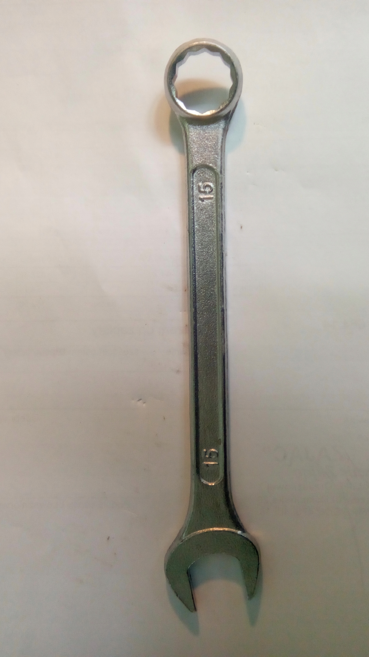 Klucz płasko oczkowy 15mm