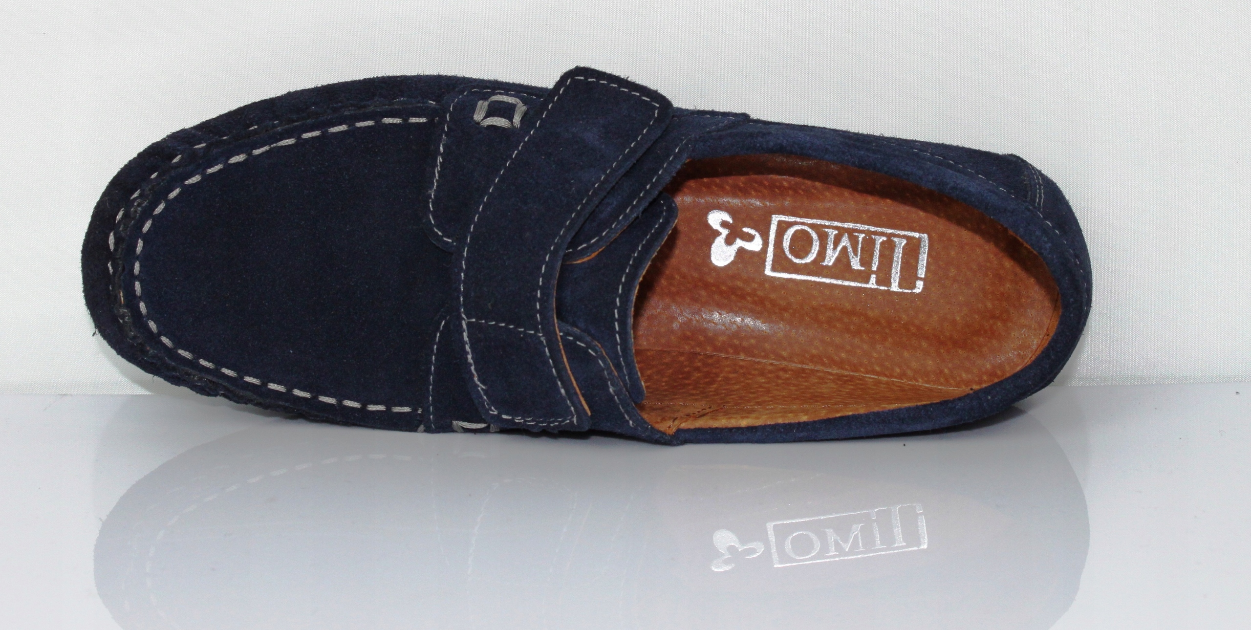 TIMO 020 GRANATOWE MOKASYNY CHŁOPIĘCE SKÓRA R34 Płeć chłopcy