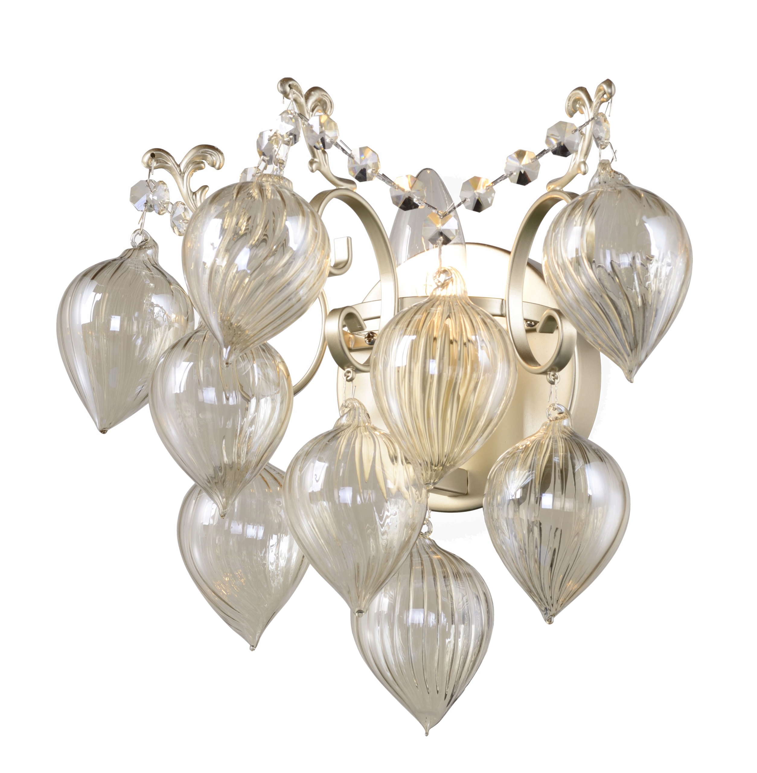 LAMPA PLAFON KRYSZTAŁOWY ITALIAN GOLD COBE Ø80 Maksymalna moc pojedynczego źródła światła 40 W