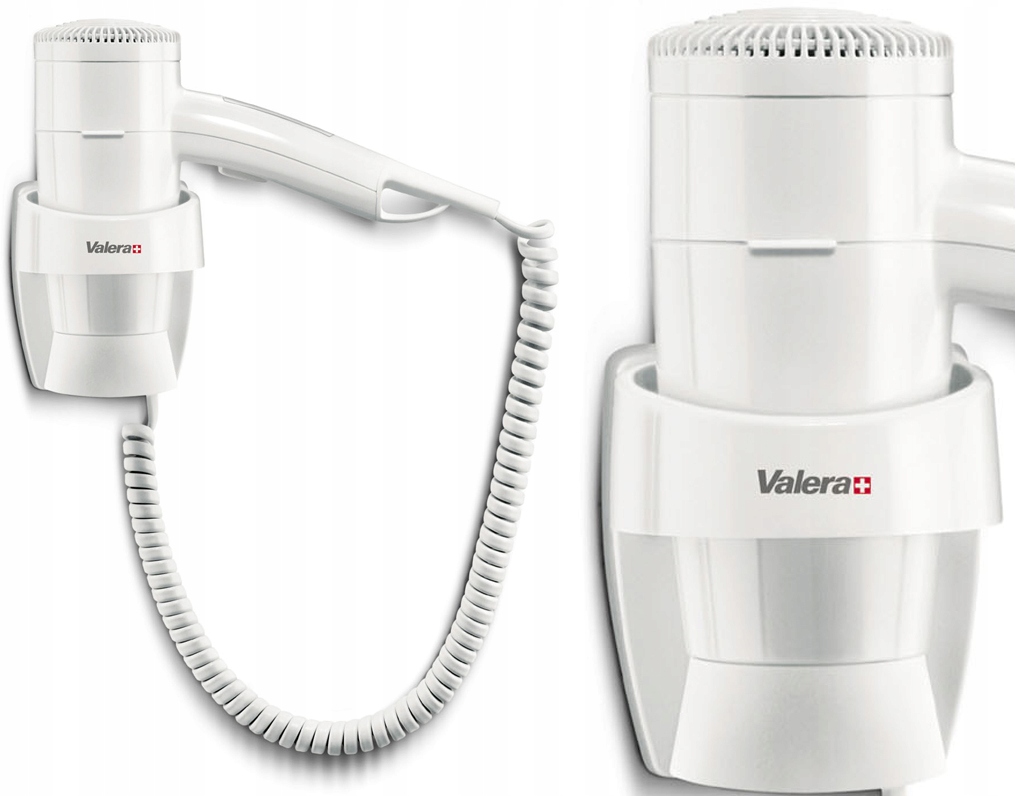 Suszarka Do Włosów Valera Premium 1600W Biała Hotelowa Basenowa Zimny Nawie