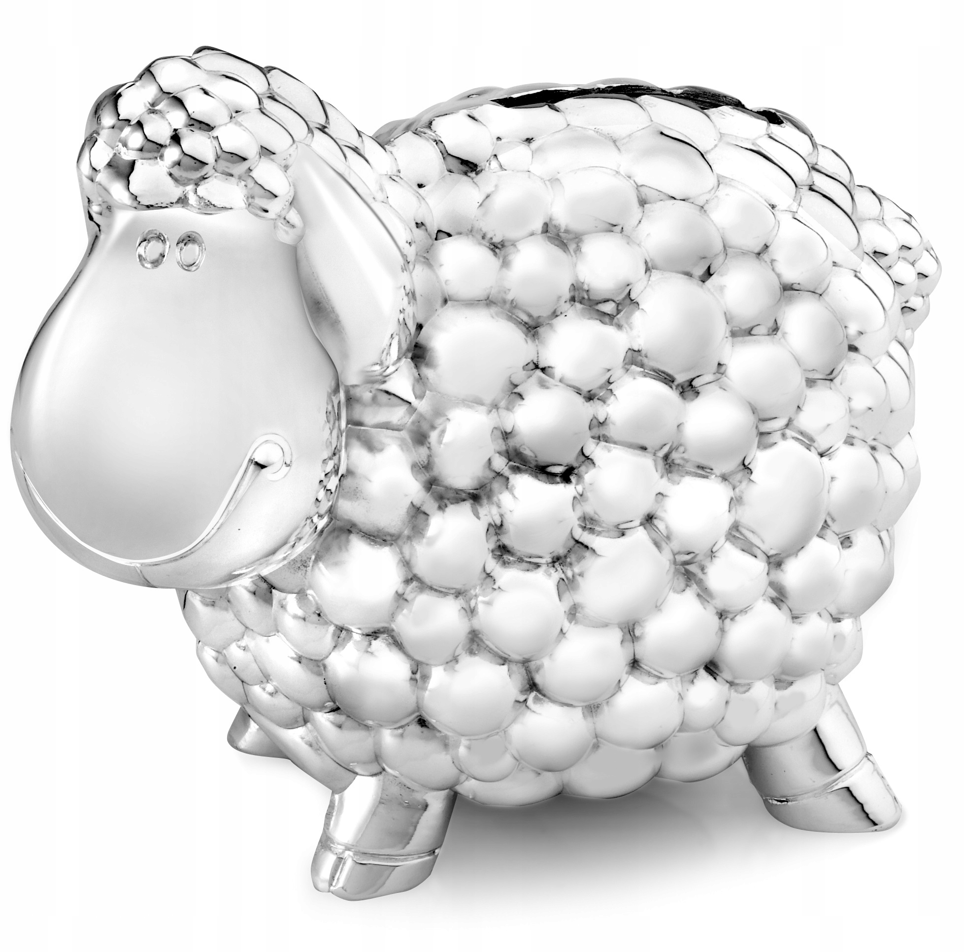 СЕРЕБРЯНАЯ СТАТУЭТКА КОПИЛКА ОВЕЧКА в подарок