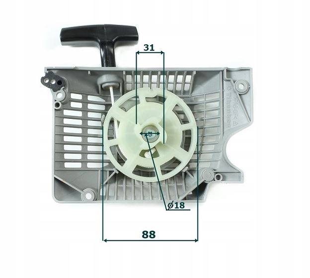 Rozrusznik Starter NAC do pilarek SPS01-45, TT-CS4500 STEEL ITP EAN (GTIN) 5902490713369