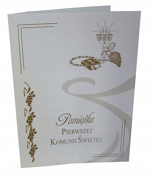 

Komunia - album kartonowy 13x18 na 3 zdjęcia