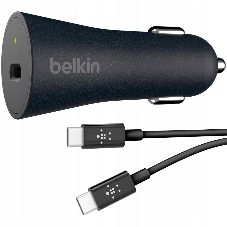 

Belkin - Ładowarka samochodowa - Usb-c - QC4+ 27W