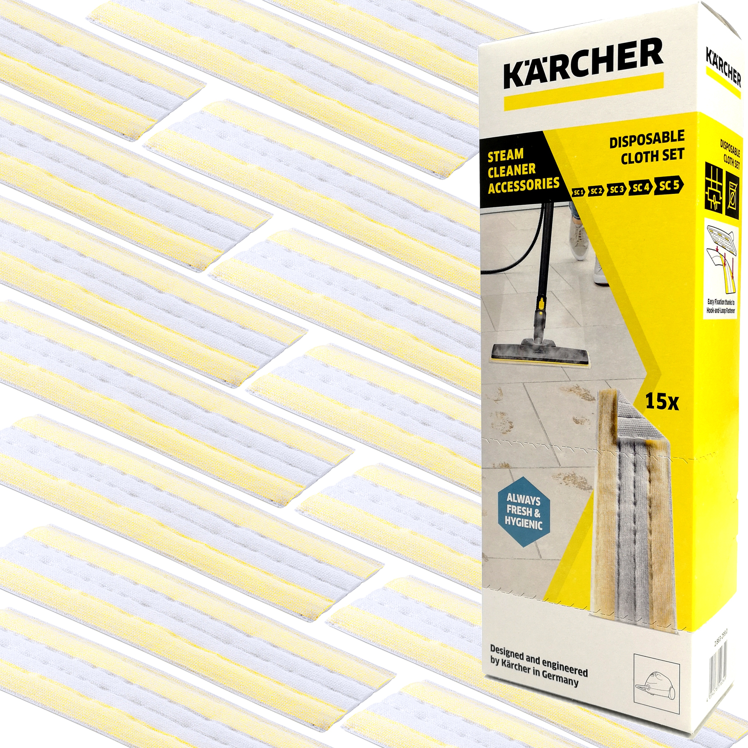 

Karcher Zestaw Jednorazowych Ściereczek Easyfix Sc