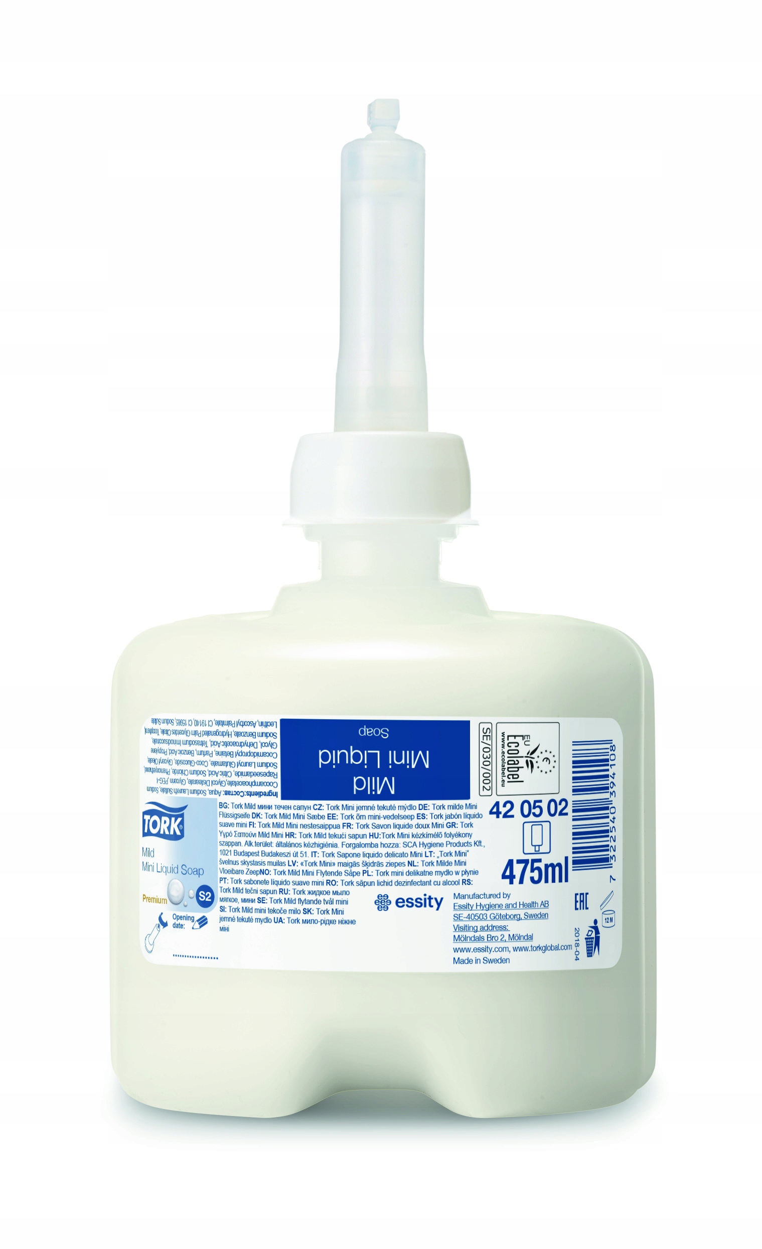 

Tork delikatne mydło w płynie mini 420502