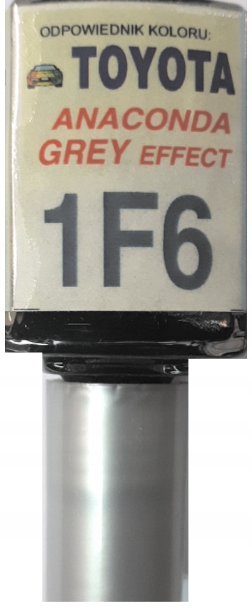 TOYOTA 1F6 ANACONDA LAKIER SAMOCHODOWY ZAPRAWKA DO RYS ARASYSTEM 10ML