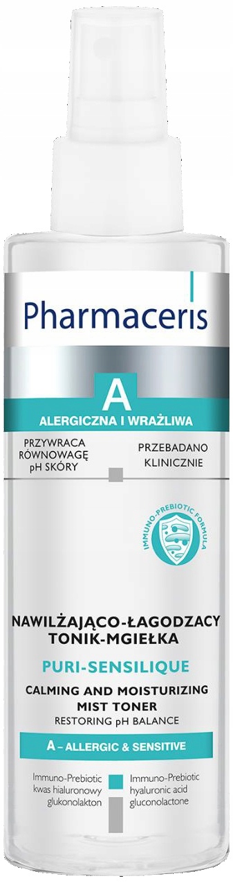 Pharmaceris A Puri-sensilique Tonik mgiełka do cery wrażliwej, 200 ml