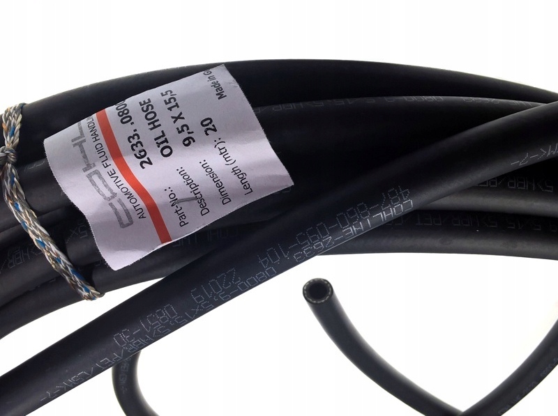 WĄŻ OLEJOWY HYDRAULICZNY POWIETRZNY 9,5x15,5mm OEM