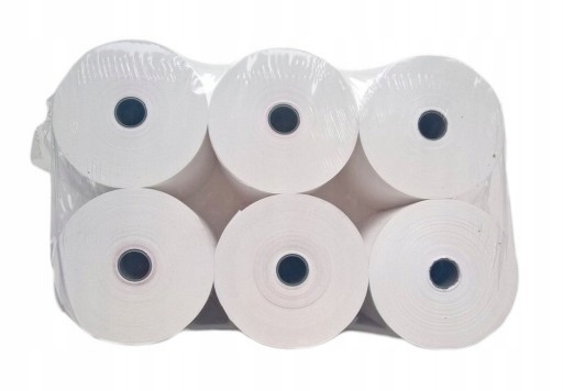 ROLKA TERMICZNA 80X80 6 SZTUK DO KAS DRUKAREK FISKALNYCH POSNET NOVITUS