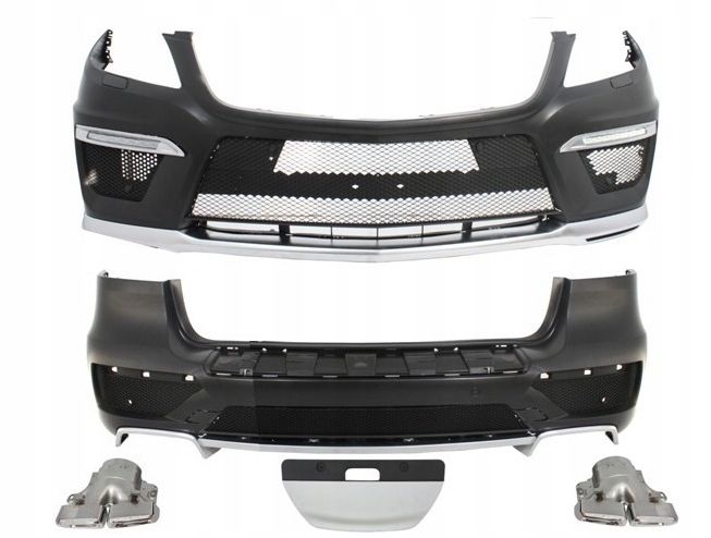 ZDERZAK PRZÓD TYL MERCEDES ML KLASA W166 -15 AMG