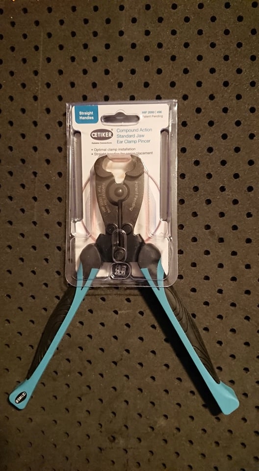 Szczypce do opasek zaciskowych czolowe OETIKER Brand Oetiker