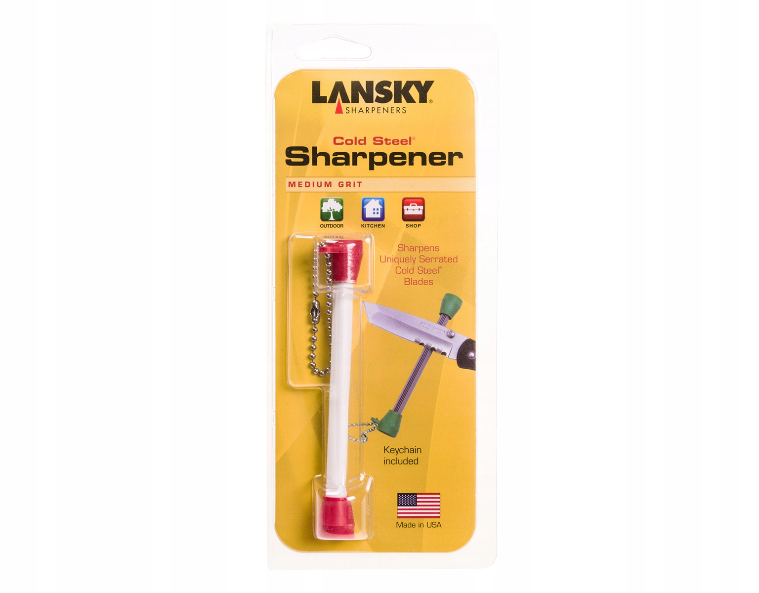 Ostrzałka Lansky LTRCS Cold Steel Sharpener ceramiczna do noży ząbkowanych Marka Lansky