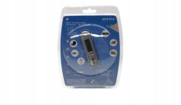 КОНВЕРТЕР FM В MP3 C/ DISPLAY SCHWAIGER AFS 512