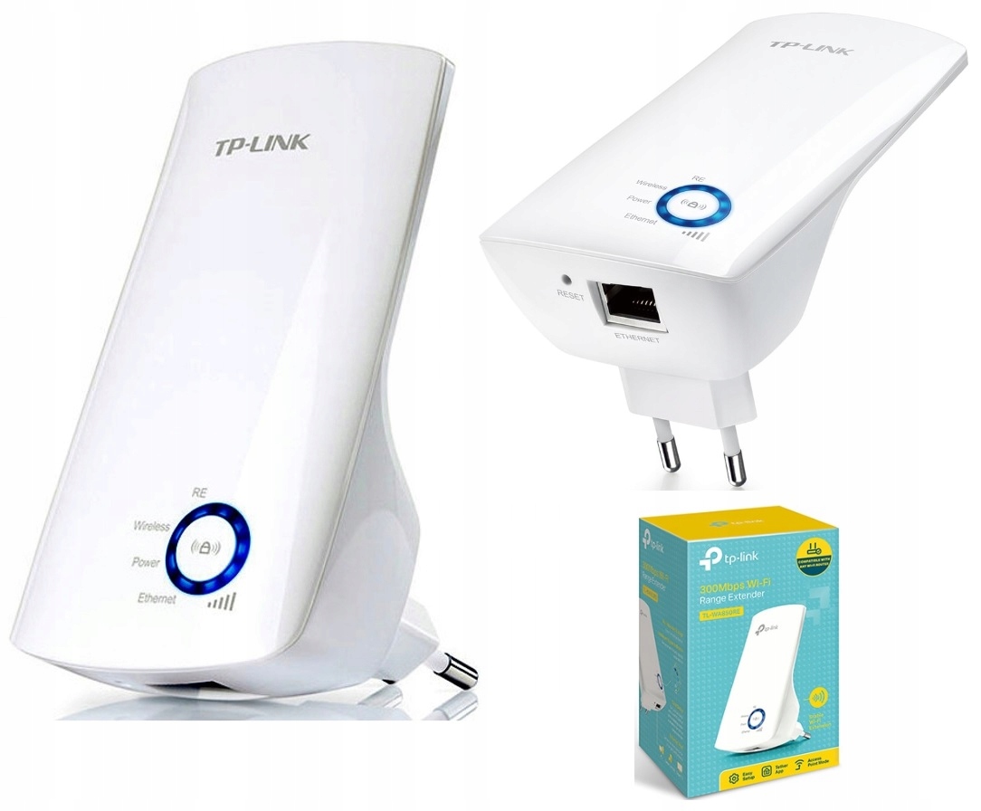 

Tp-link TL-WA850RE Wzmacniacz Sygnału WiFi 300Mb/s