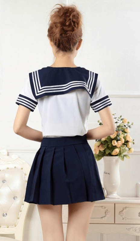 JAPOŃSKI MUNDUREK ANIME COSPLAY SAILOR MOON CZARODZIEJKA Z KSIĘŻYCA ANIME 1 Rozmiar M/L