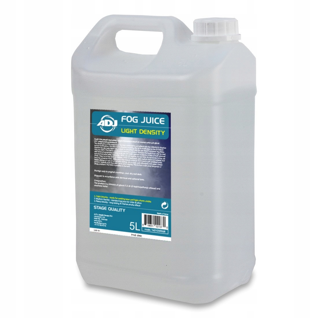 

Adj Fog Juice 1 Light 5L płyn do wytwornicy dymu