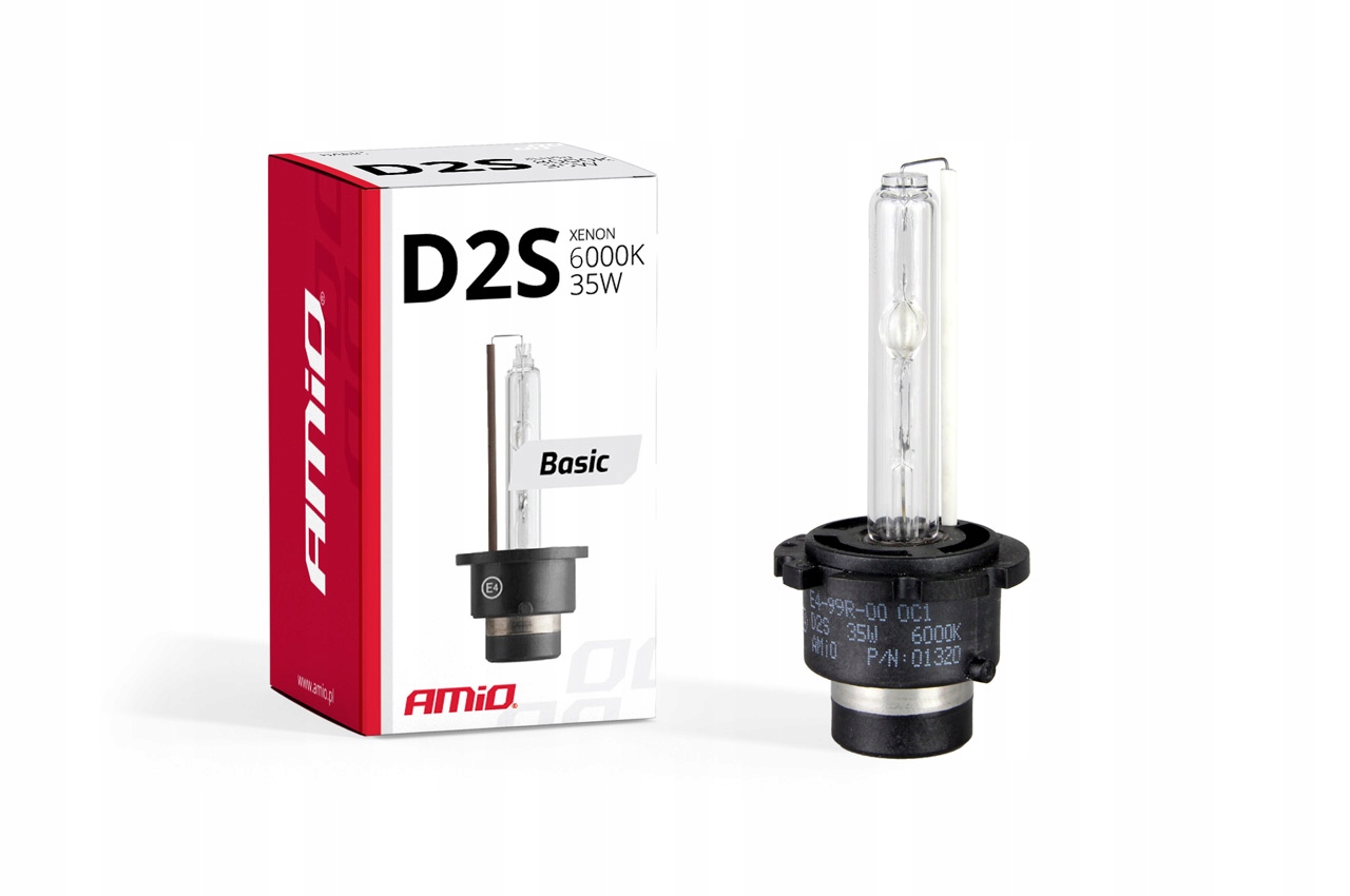 

D2S Amio Żarnik Xenon 6000K Homologacja