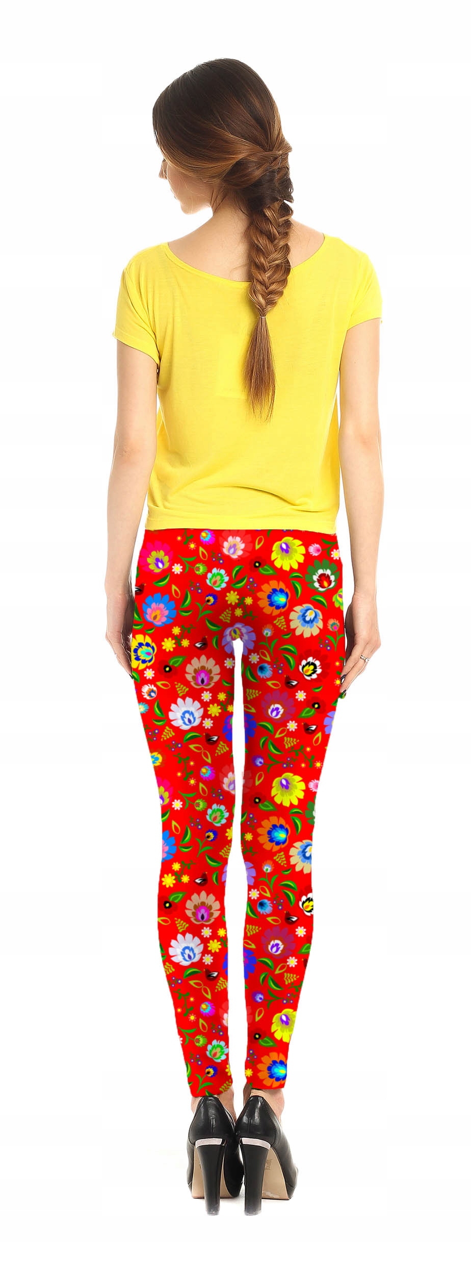 LEGGINSY NADRUK FULLPRINT ŁOWICKI RAJ FITNESS Rodzaj klasyczne