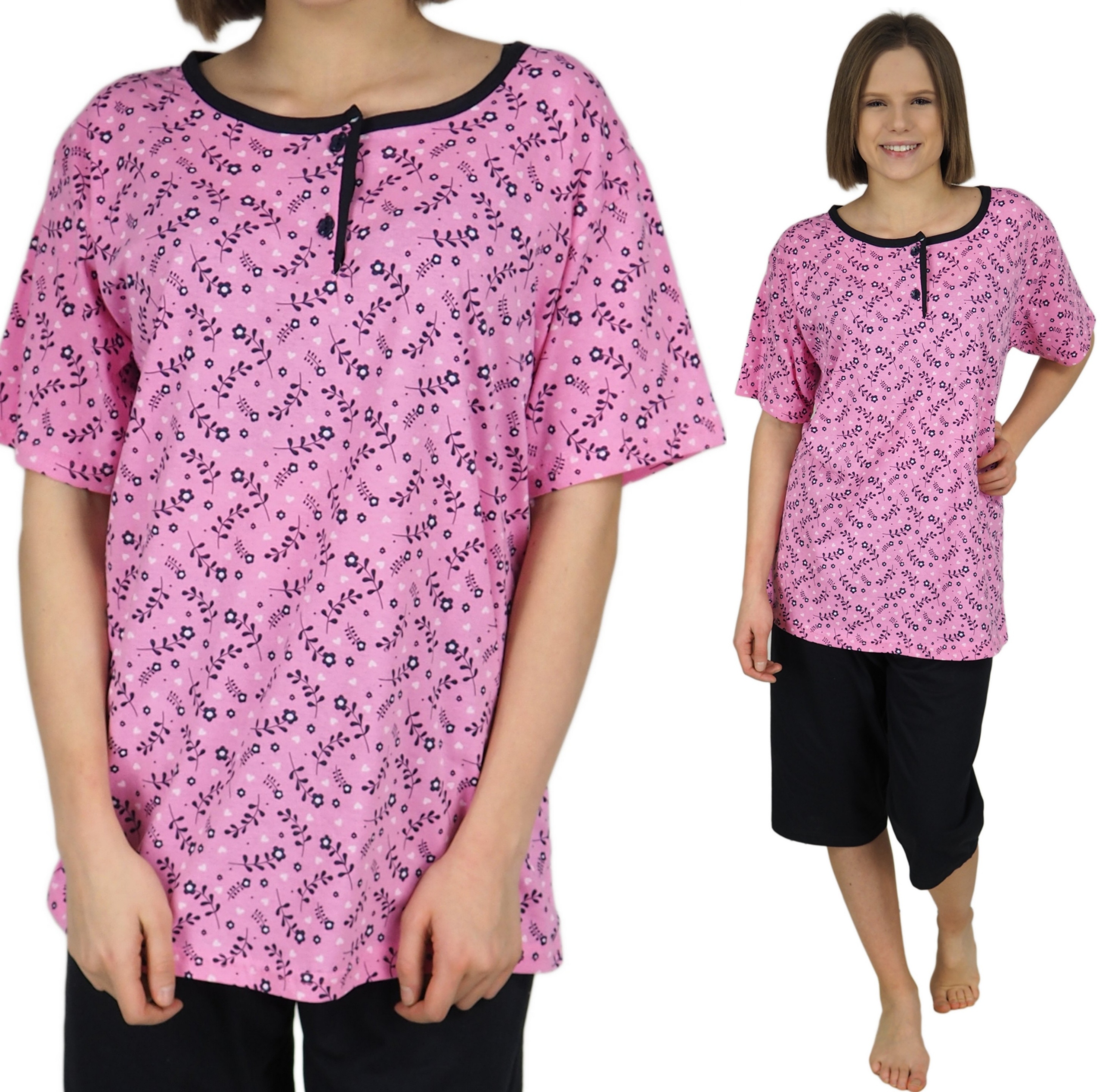 

Piżama damska 2XL 44 Rybaczki dobry rozmiar Fajna