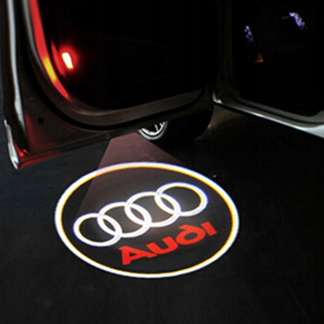 PROJEKTOR LED LOGO DRZWI AUDI A1 A3 A4 A6 80 100 Typ samochodu Samochody osobowe