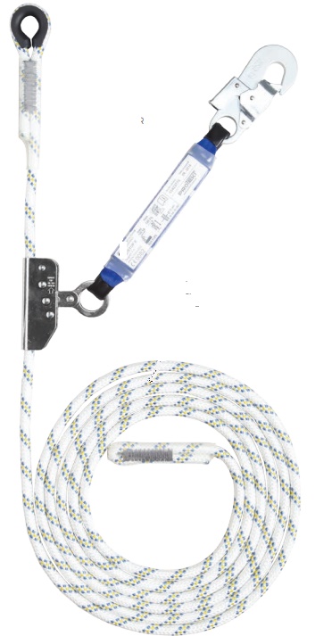 ZESTAW AMORTYZUJĄCY + LINA 25m LINOSTOP II