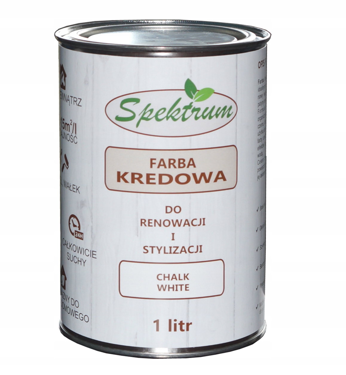 

Farba kredowa Spektrum do renowacji mebli 5litrów
