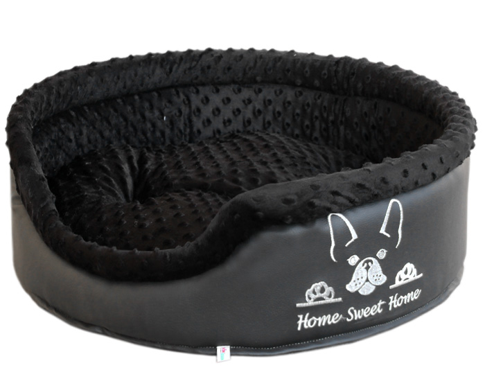 Levně Kotec potah pelíšek pro psa buldok mops ⌀55cm