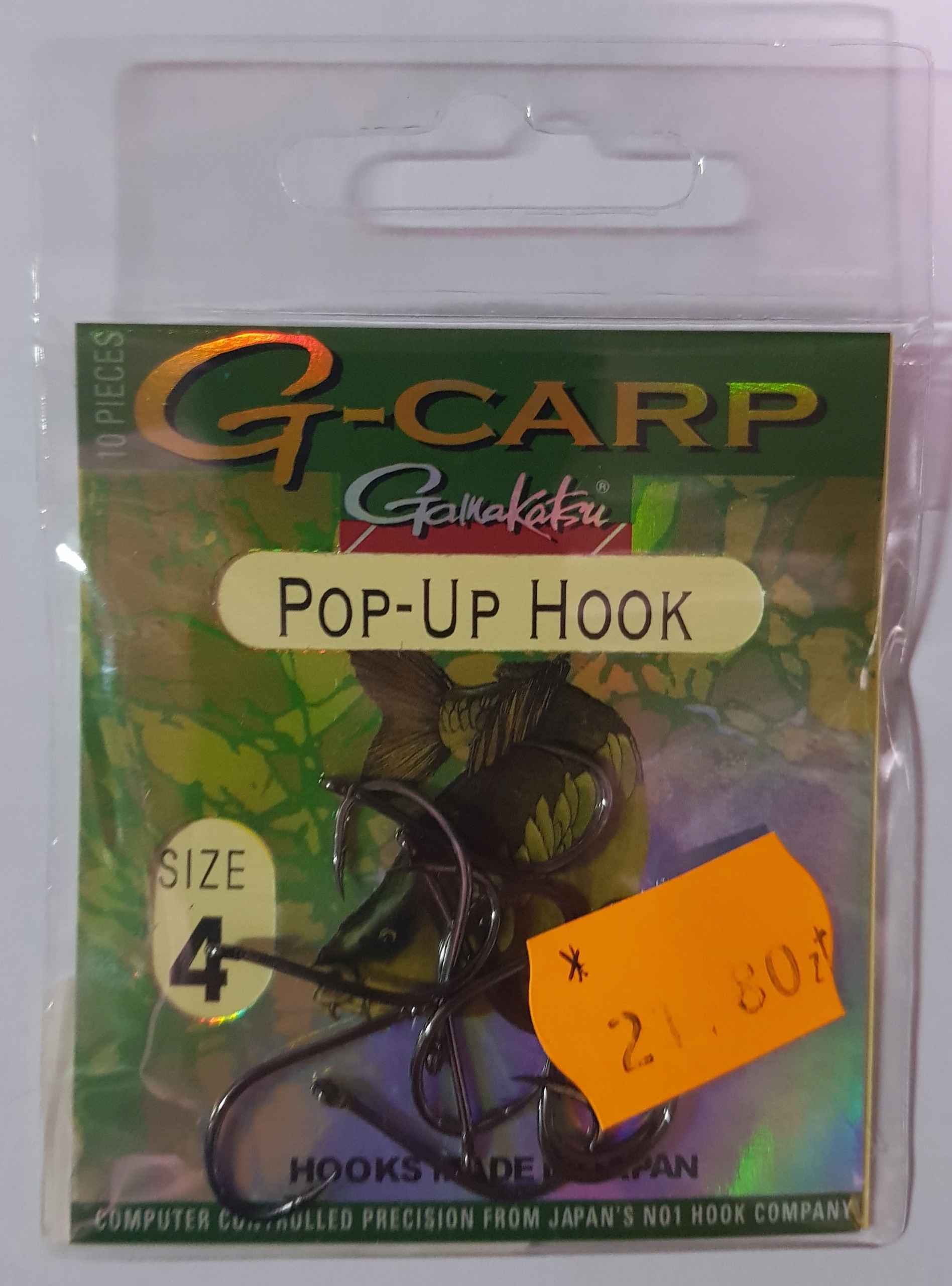 Haczyki Gamakatsu G-Carp Pop-Up nr 4 czarny