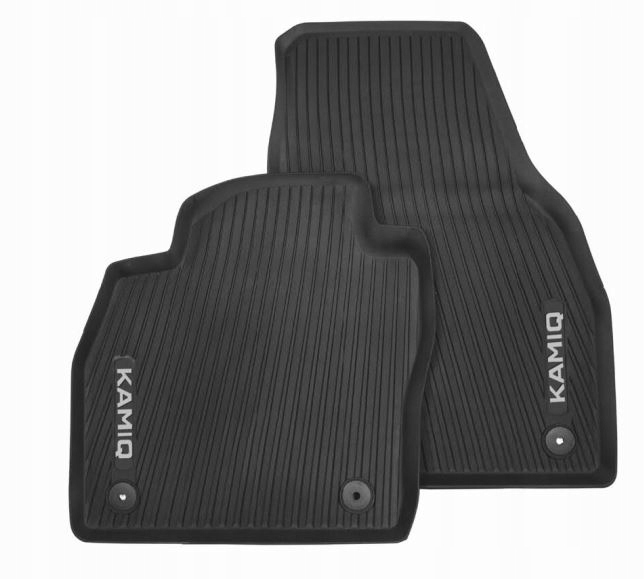 

Dywaniki Maty Gumowe Skoda Kamiq Oryginał Przód